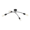 Lampa sufitowa rustykalna Helix 4687 TK Lighting do salonu metalowa czarna