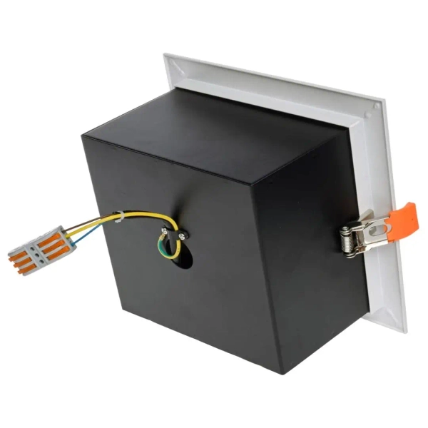 Podtynkowa lampa sufitowa PLAZA ML4739 metalowa biała