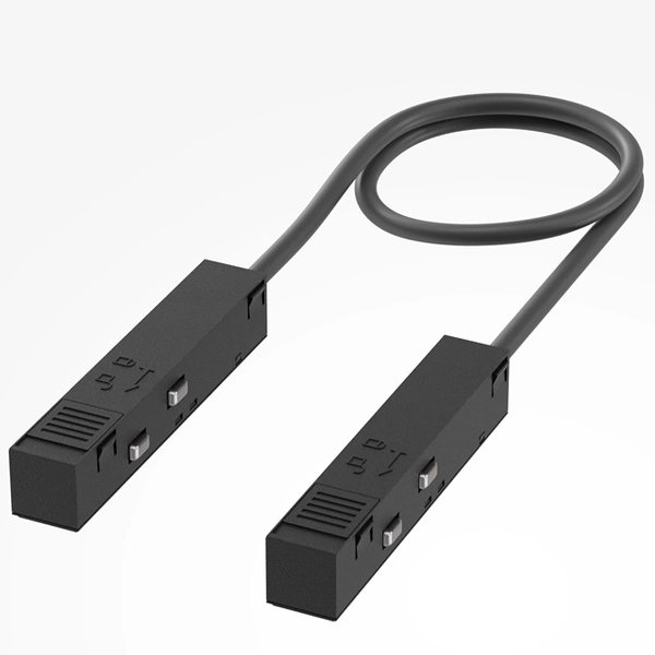 Łącznik zasilania do szyny magnetycznej Exility TRA034CPC-42B-50 czarny