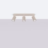 Regulowana lampa sufitowa KARBON SL.1764 tubki potrójne beżowe