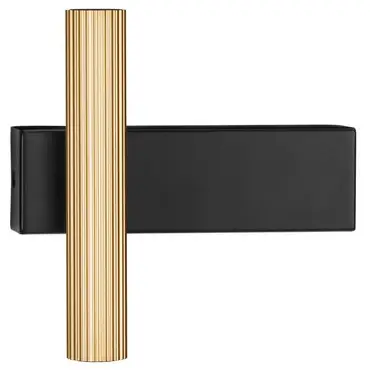 Metalowa lampa ścienna góra-dół JOSTELA LE45561 LED 6W 3000K złota czarna