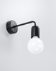 Industrialna LAMPA ścienna SL.0306 kinkiet OPRAWA loft metalowa czarna
