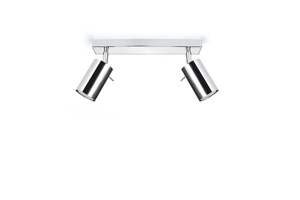 LAMPA sufitowa SL.0728 metalowa OPRAWA listwa SPOT ścienne tuby chrom