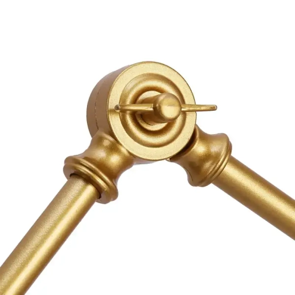 Regulowany kinkiet ścienny Retro ABR-KRNW-GB Abruzzo czarny złoty