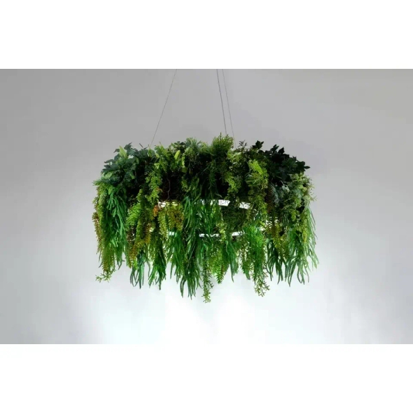 Ściemnialna lampa wisząca GARDENS MSE1501100557 LED 80W 3000-6000K zielona