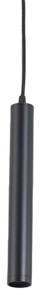 Lampa sufitowa Kerry AZ5203 10W tuba do systemu szynowego 1-faz czarna 