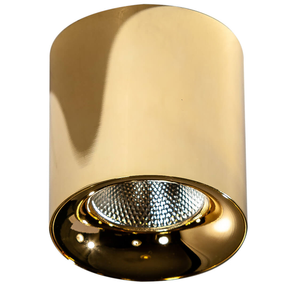 Nowoczesna lampa sufitowa Mane AZ4323 LED 10W okrągły plafon złoty