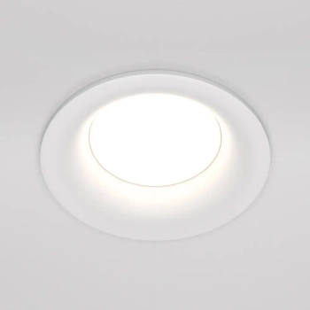 Okrągła lampa do zabudowy Slim DL027-2-01W kuchenna biała