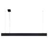 Wisząca lampa Traversi PRD-5470-114-BK-830-PN Italux LED 35W 3000K czarna