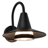 Tarasowa lampa ścienna SWAN 5213901012 kapuelusz metalowy czarny