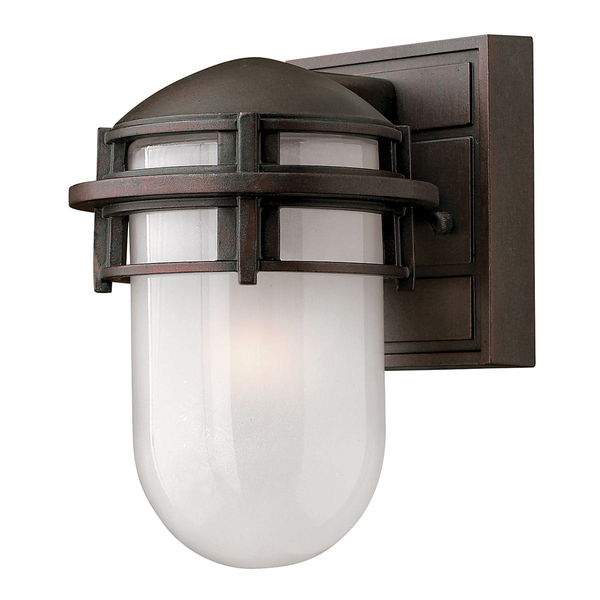 Lampa zewnętrzna naścienna HK-REEF-MINI-VZ Hinkley nadmorska brązowa