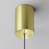 Salonowa lampa wisząca Plato P076PL-L12W3K-BS LED 12W 3000K mosiądz