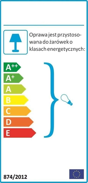 Kinkiet lampa ścienna IBIS 22-01309 metalowa abażurowa patyna ecru