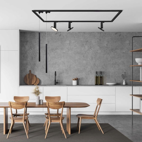 Lampa do systemu szynowego Aquilion LP-220/1R BK 1F LED 12W 3000K czarna