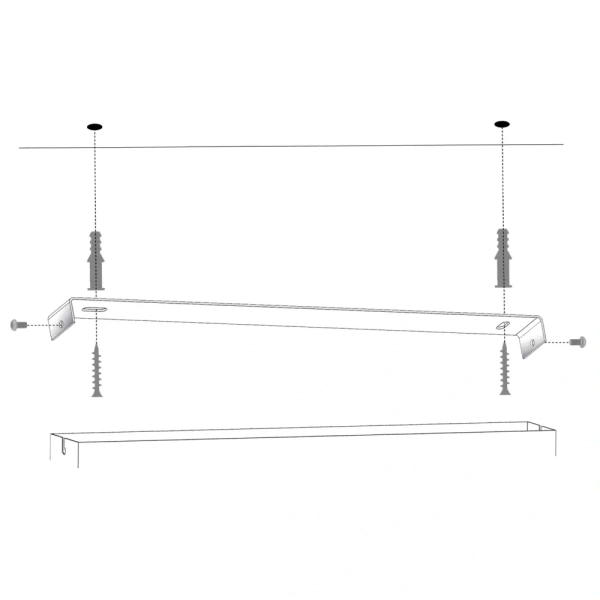 Wisząca lampa loftowa Dakota 31746 nad wyspę brązowa czarna