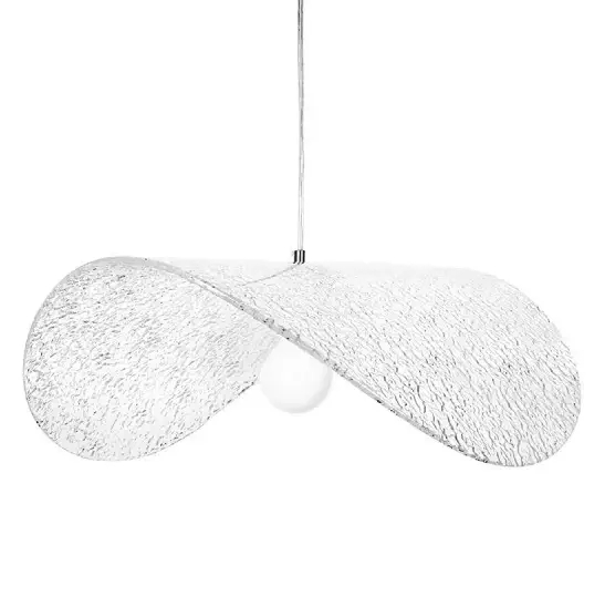 Lampa zwisająca CAPELLO MSE1501100433 Moosee kapelusz szklana przezroczysta