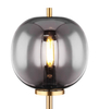 Lampa stołowa Blacky 15345TMM ball mosiądz przydymiona