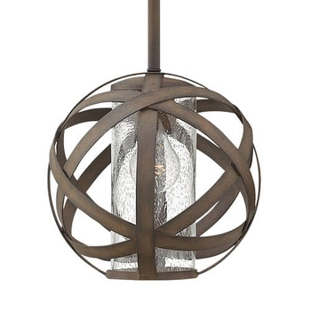 Metalowa lampa wisząca Carson HK-CARSON-P Hinkley antykorozyjna IP44 żelazna