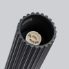 Lampa podłużna sufitowa KARBON SL.1569 ryflowana tuba czarna