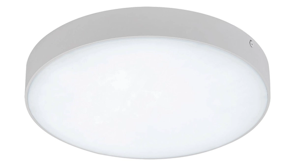 Sufitowa LAMPA plafon TARTU 7893 Rabalux metalowa OPRAWA okrągła LED 18W 2800K - 6000K plafoniera do łazienki IP44 biała