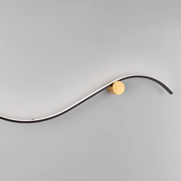 Lampa naścienna do kuchni CUZCO LE44313 LED 20W 3000K czarna złota