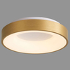 Plafon LAMPA sufitowa GIULIA 5304-840RC-GD-3 Italux okrągła OPRAWA metalowa LED 40W 3000K natynkowa złota