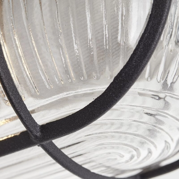 Plafon eliptyczny Bobbi 94458/06 marynistyczny czarny