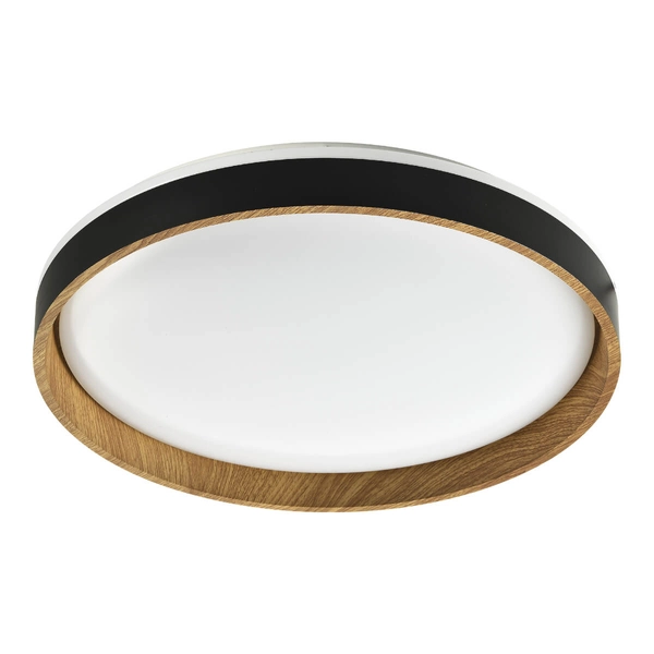 Drewniana lampa sufitowa Bois CL2204003-490MBWT LED 36W 3000-5000K czarna