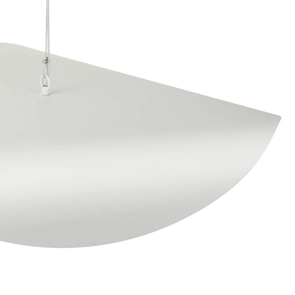 Jadalniana lampa wisząca ENZO ST-F22020601-D80 white kula biały złoty