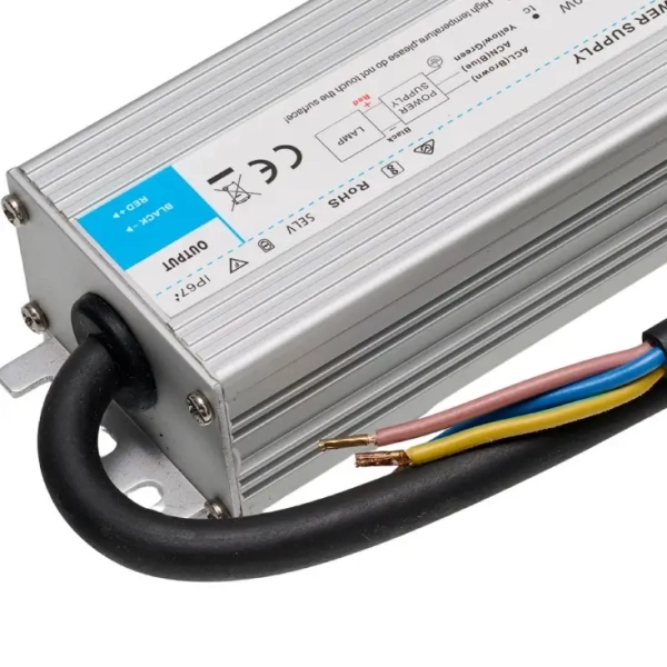 Zasilacz do szyn 2-fazowych TRACK DRIVER AZ6965 200W IP65 szary