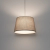 Minimalistyczna lampa wisząca tuba TUTOIA 11682 beżowa