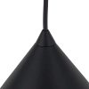 Zwisająca lampa do kuchni Cono 6630 stożkowa nad blat czarny