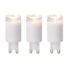 Zestaw 3 szt. żarówki G9 49097/09/31 LED 3W 2600-2700K 260LM białe