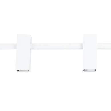 Podłużny plafon Top 41025 Sigma do kuchni sople punktowy biały