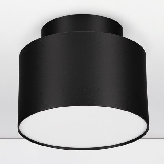 Salonowa lampa sufitowa ALVEAR LE44382 LED 16W 3000K okrągła czarny