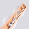 Lampa sufitowa kulista BULBO SL.1685 drewniana biała 4xG9 szklana