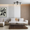 Sufitowa lampa do sypialni Estera 6855 bubbles grafitowa czarna