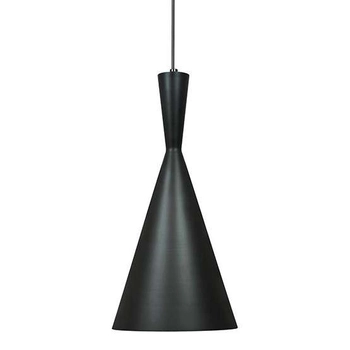 LAMPA wisząca MODERN 305466 Polux skandynawska OPRAWA metalowa ZWIS stożek czarny złoty