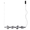 Ledowa podłużna lampa wisząca Elva 18217 LED 30W 3000K grafitowy