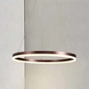 Okrągła lampa wisząca CGCOFF60 Copel LED 30W 3000K ring brąz