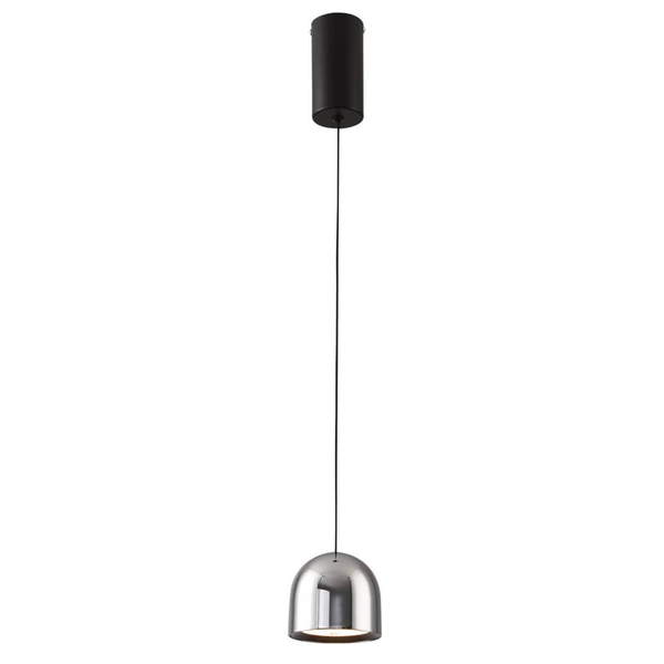 Lampa wisząca Petite XC5010-CH Step LED 12W 3000K minimalistyczna nikiel