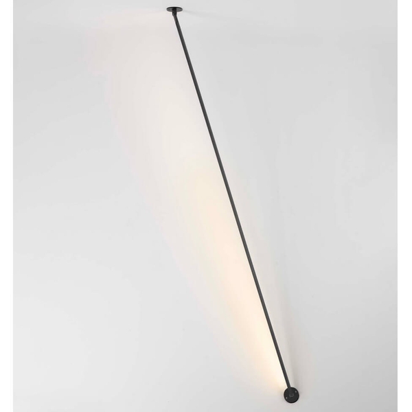 Ścienno-sufitowa lampa IRPA LE44917 LED 30W 3000K podłużny metalowy czarny