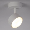 Sufitowa lampa z regulacją Nemo 40978 krążek metalowa biała