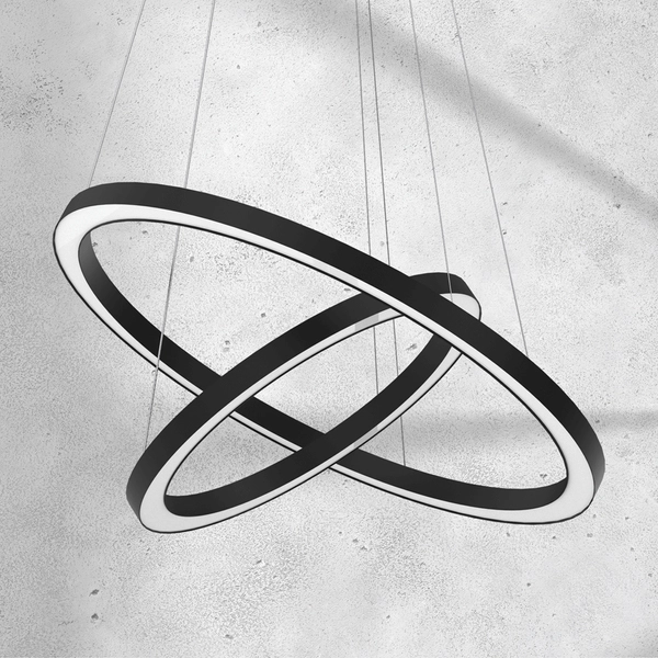 Wisząca lampa Galaxia ML8422 LED 46W nowoczesna czarna