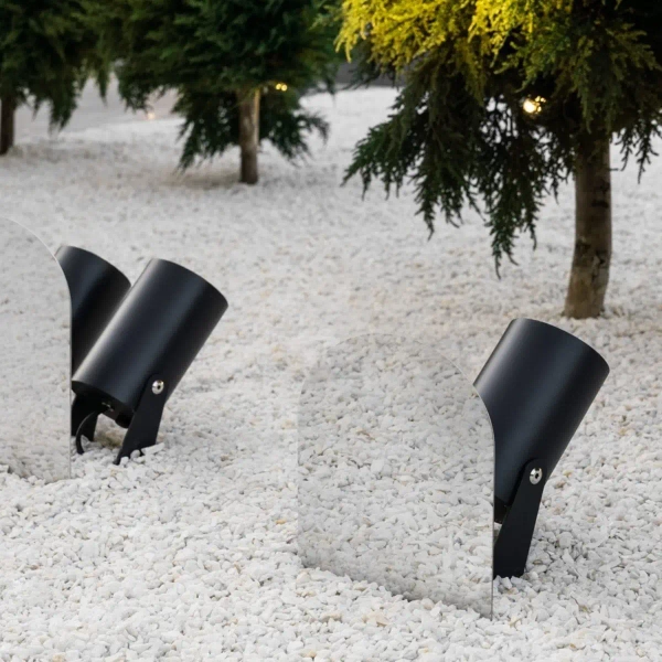 Tarasowa lampa ledowa GG-ARCHLIGHT LED 9W 3000K na podjazd IP66 czarny