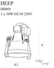 Oczko LAMPA sufitowa TECHNICAL SPOT H0069 Maxlight metalowa OPRAWA podtynkowa WPUST okrągły biały