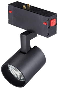 Sufitowa lampa reflektor do systemu szynowego Gary AZ5207 1-faz czarna