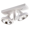 2-punktowa lampa natynkowa Master ACGU10-183-N białe reflektorki