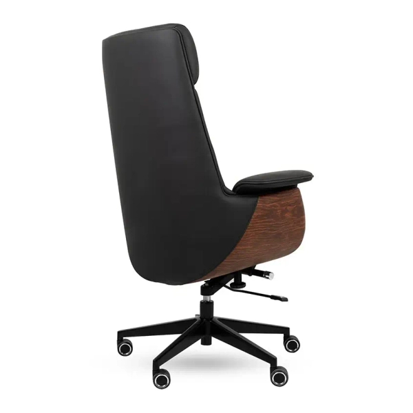 Ergonomiczny fotel biurowy Admiral KH1501100303 ekoskóra czarny