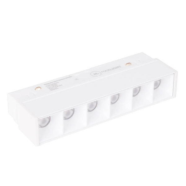 Magnetyczna liniowa lampa Magnetic M0025N Maxlight LED 6W 3000K punktowa biała